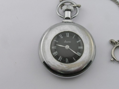 Vintage sears pocket watch - vintage,
