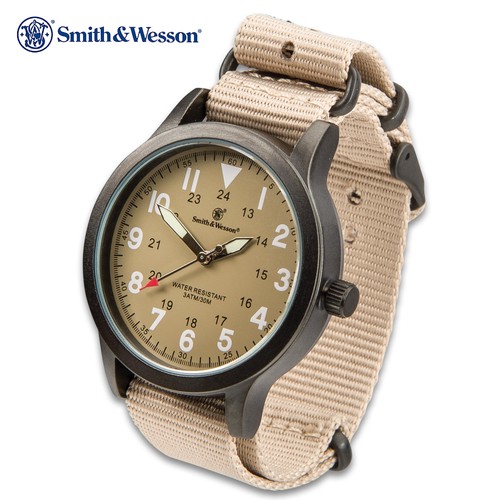 Smith wesson tan - &, canvas