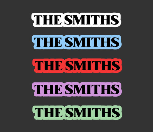 The smiths sticker decal - smiths,
