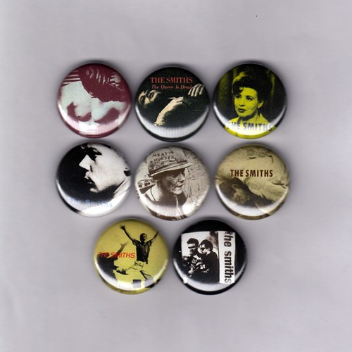 The smiths morrissey pins - 1",
