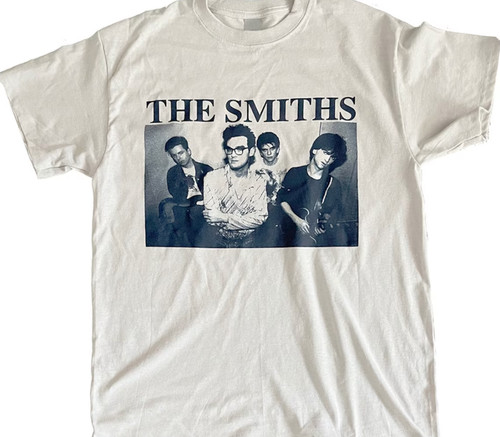 The smiths promo shirt white - smiths,