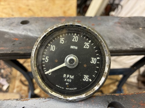 Smiths vintage rpm gauage - rpm,